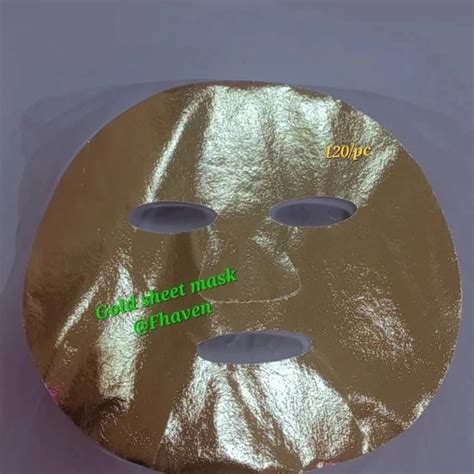 gold metallic foil sheet mask|Amazon.com: Gold Sheet Mask.